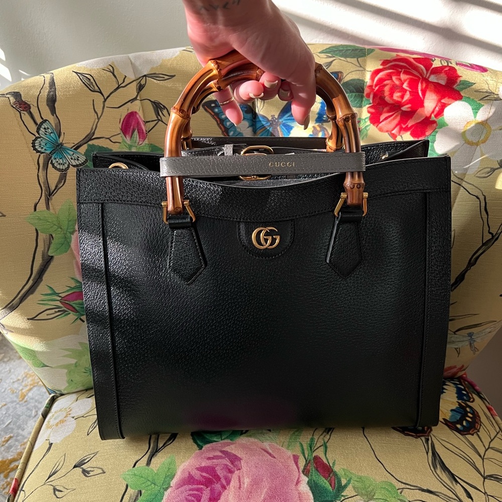 Sold Gucci Diana Small Tote Bag